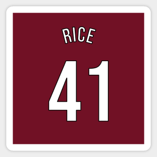 Rice 41 Home Kit - 22/23 Season Sticker